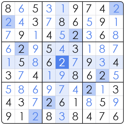 sudoku hints nyt